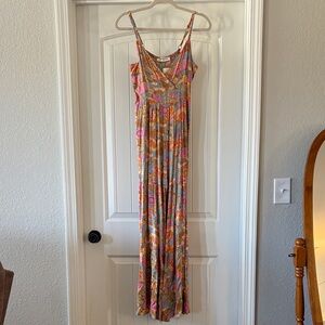 Floral Maxi Jumpsuit